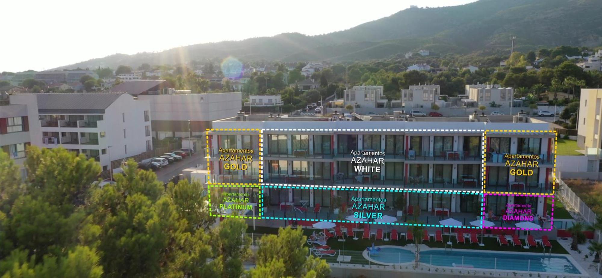 Azahar Beach Red Apartments & Spa Alcossebre エクステリア 写真